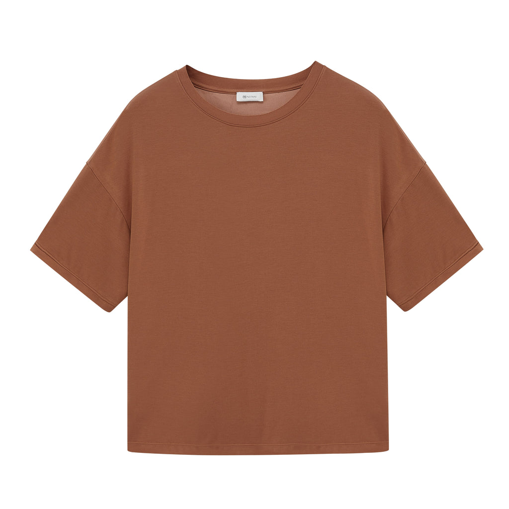 caramel pajama t-shirt