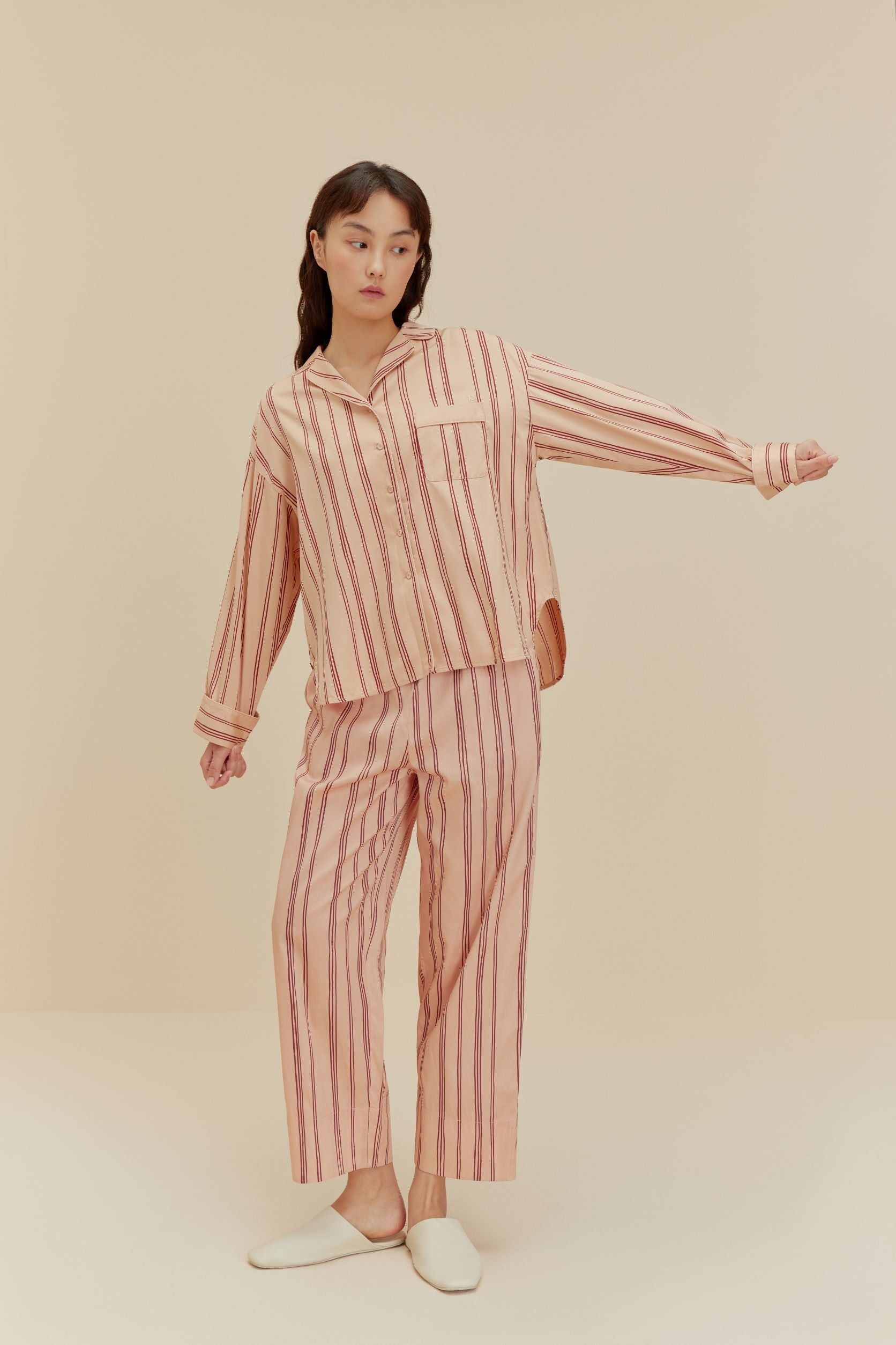 Classic Embroidered Pajama Pants 2.0