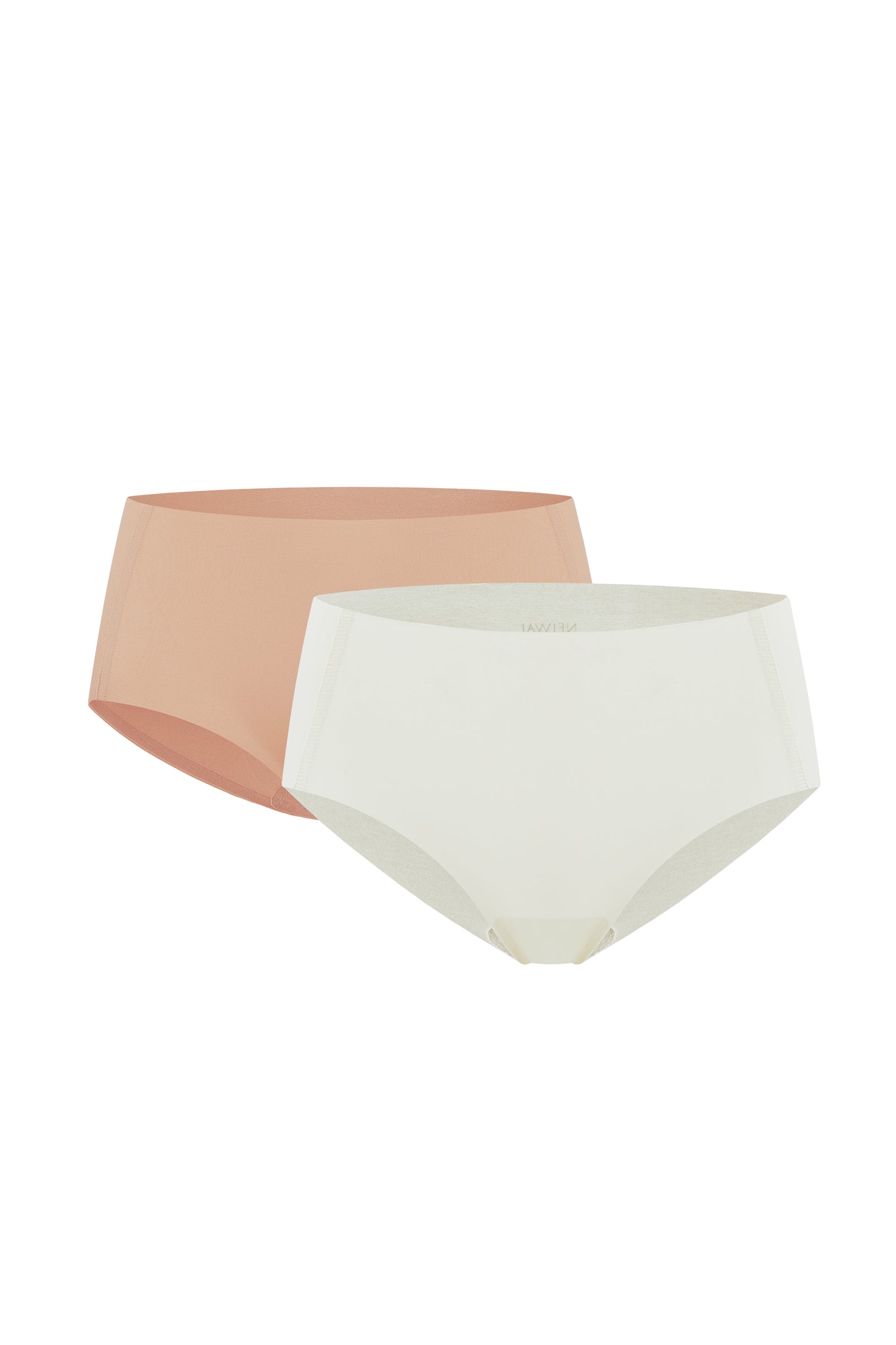 two briefs in beige and off white