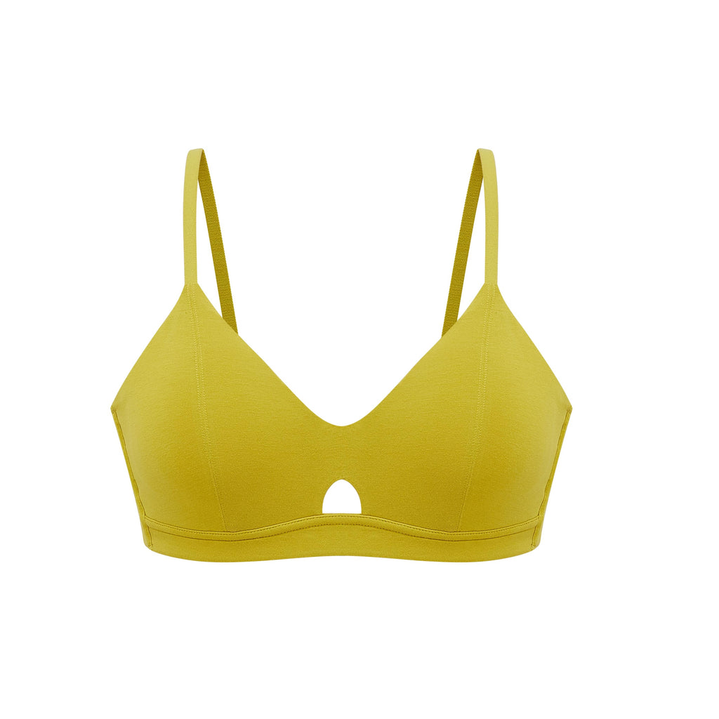 mustard bra