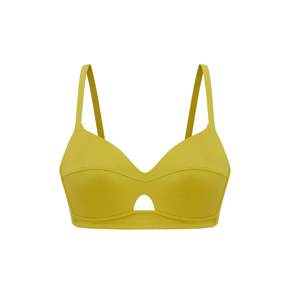 mustard bra