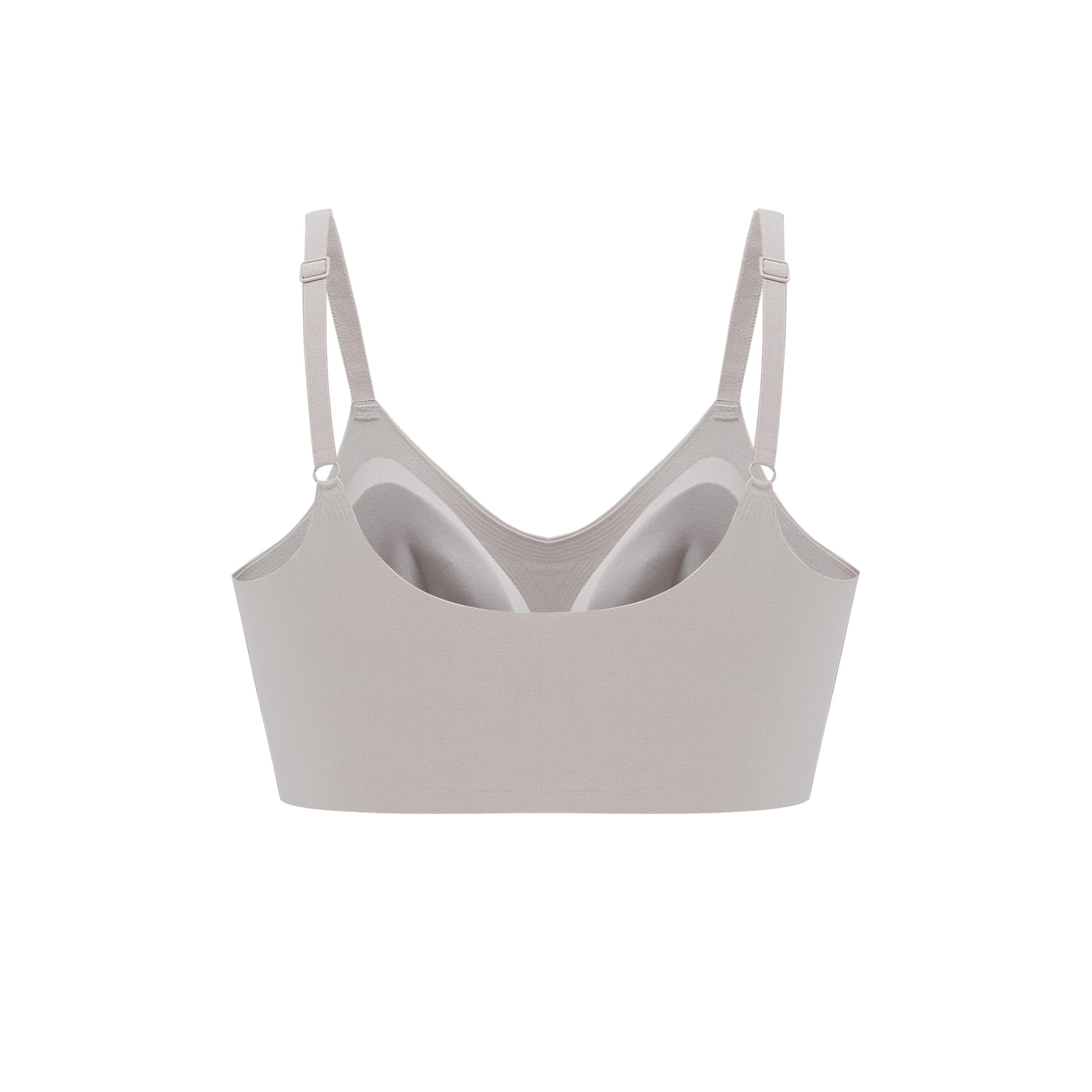 Ribbed Bralette Tank - Heather Grey - Chérie Amour