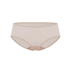 Flat lay of beige brief.