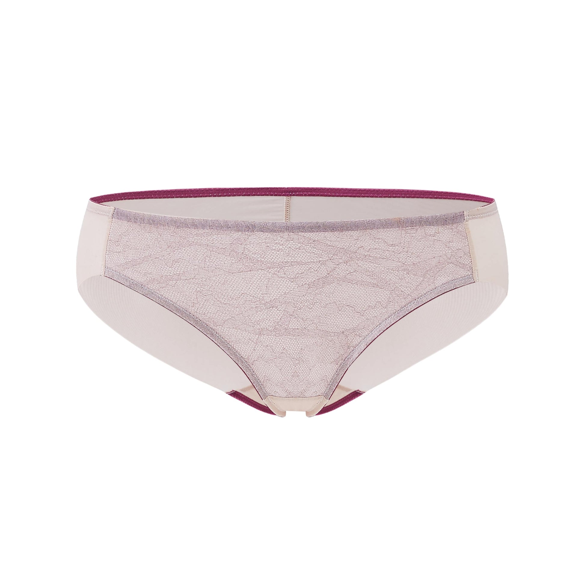 a pink lace brief
