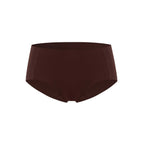 a brown underwear flat lay