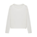 Flat lay of white top