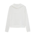 a white top