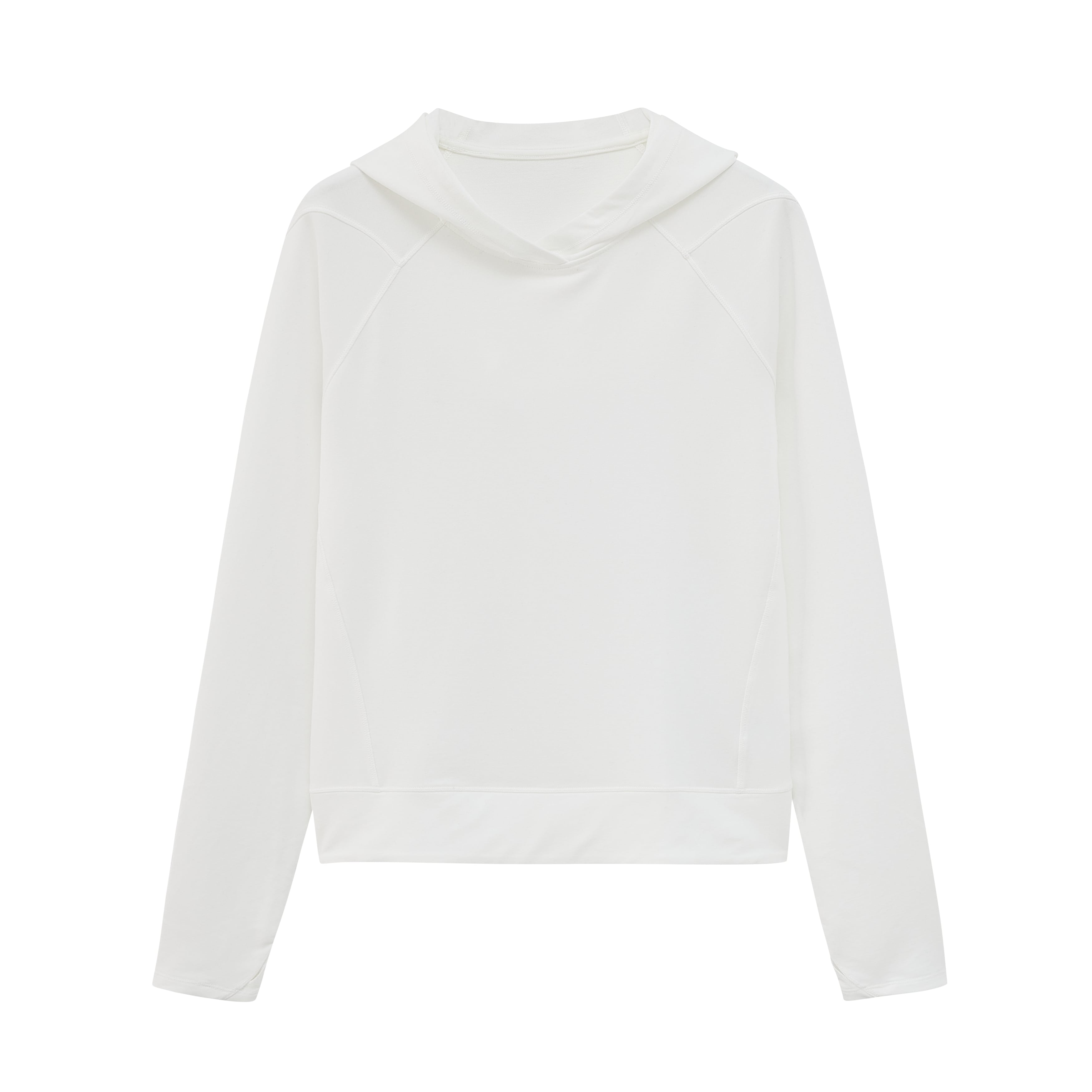 a white top