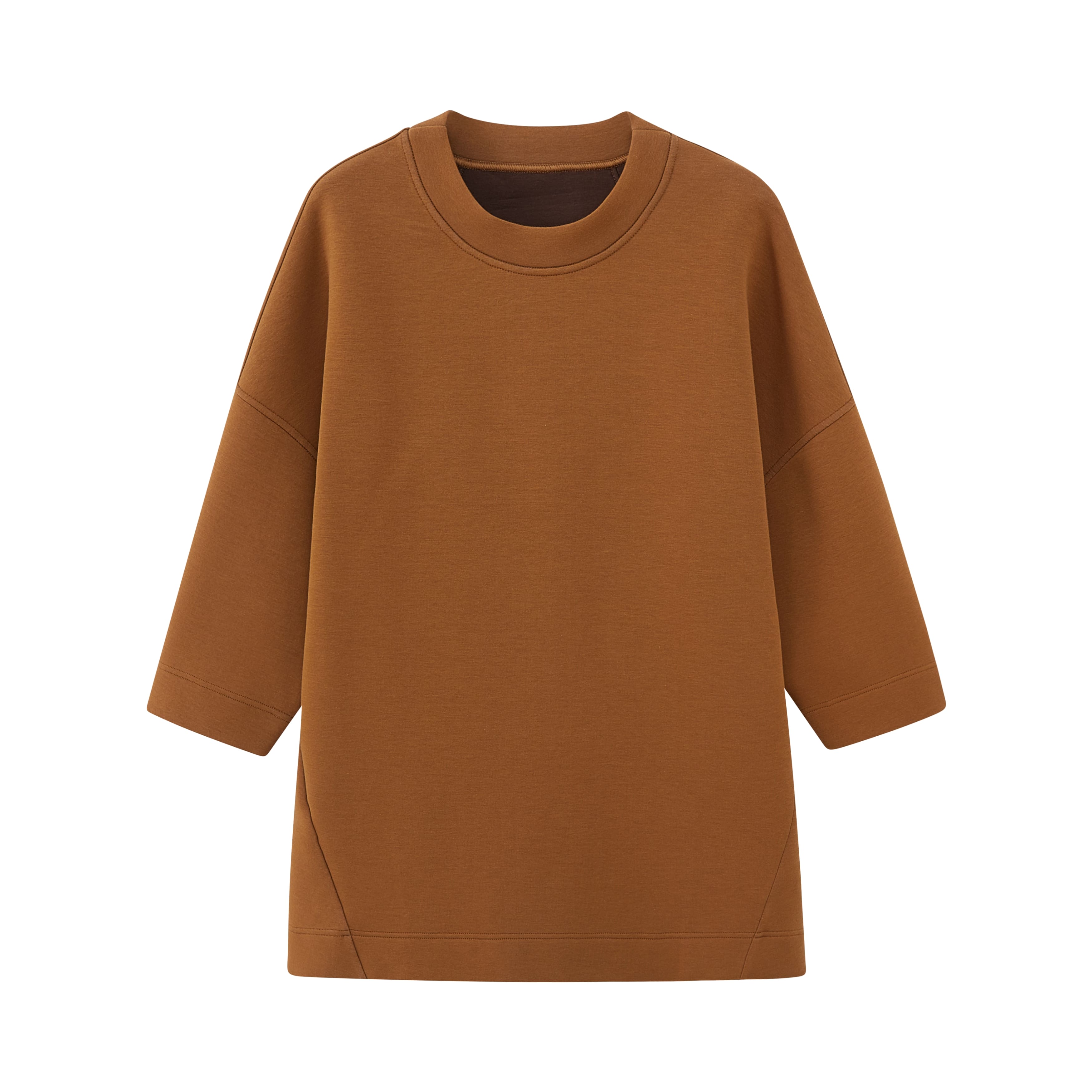 a brown top