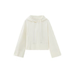 white sweatshirt