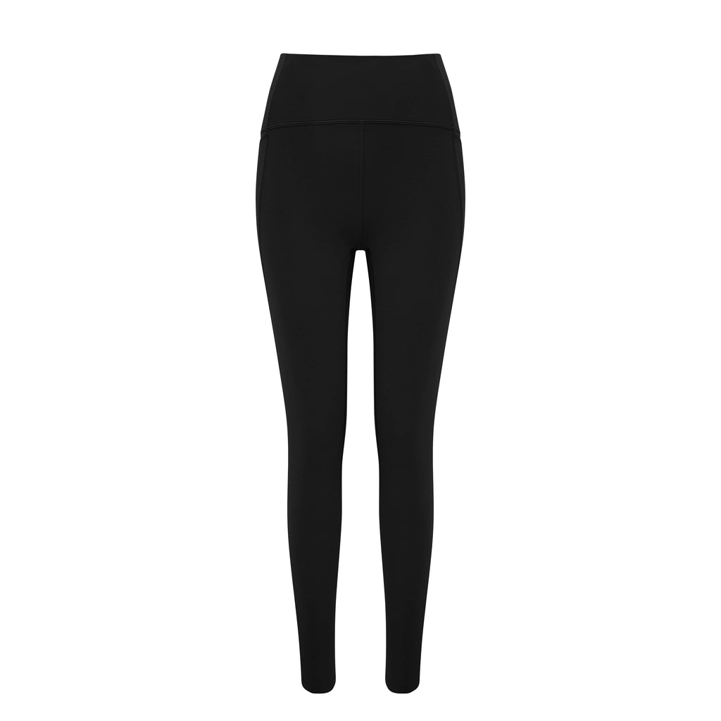 A pair of black leggings
