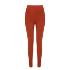 A pair of orange leggings