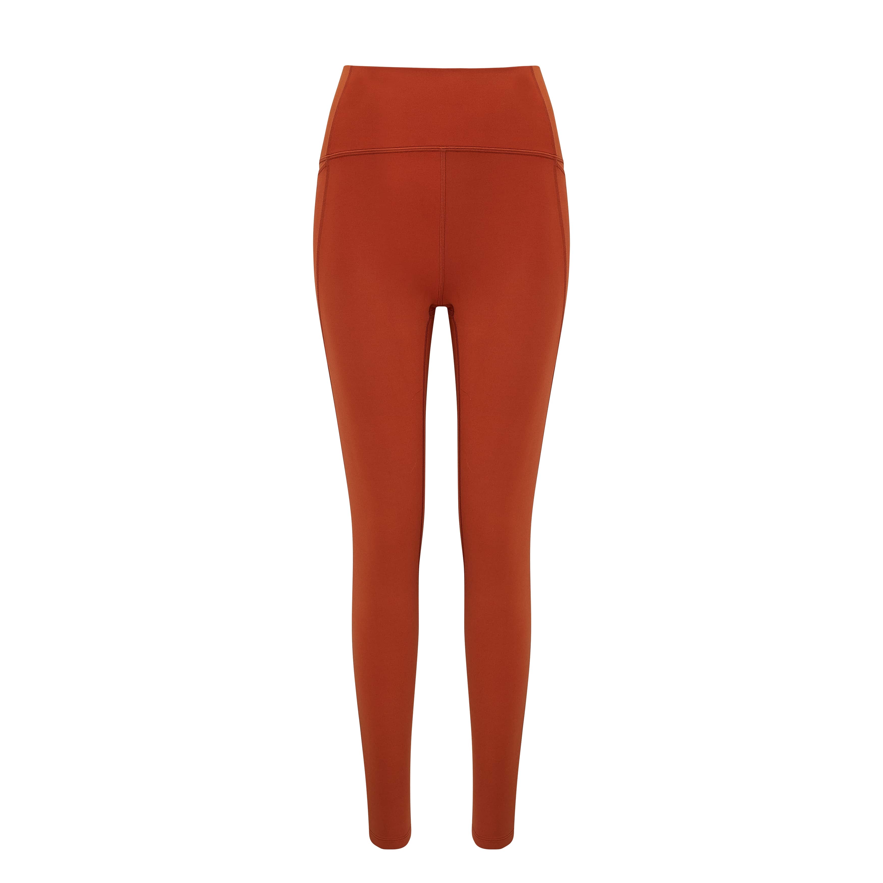 A pair of orange leggings