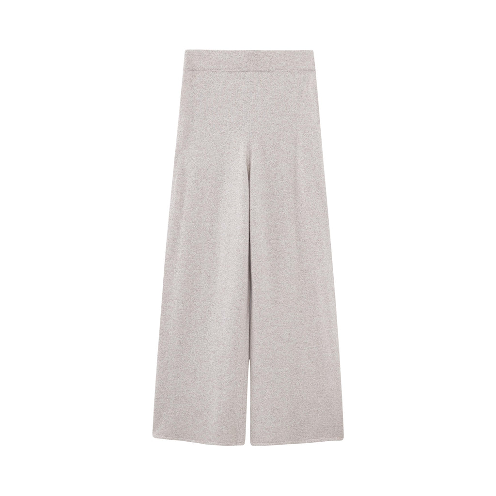 off white wide-leg pants