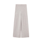off white wide-leg pants