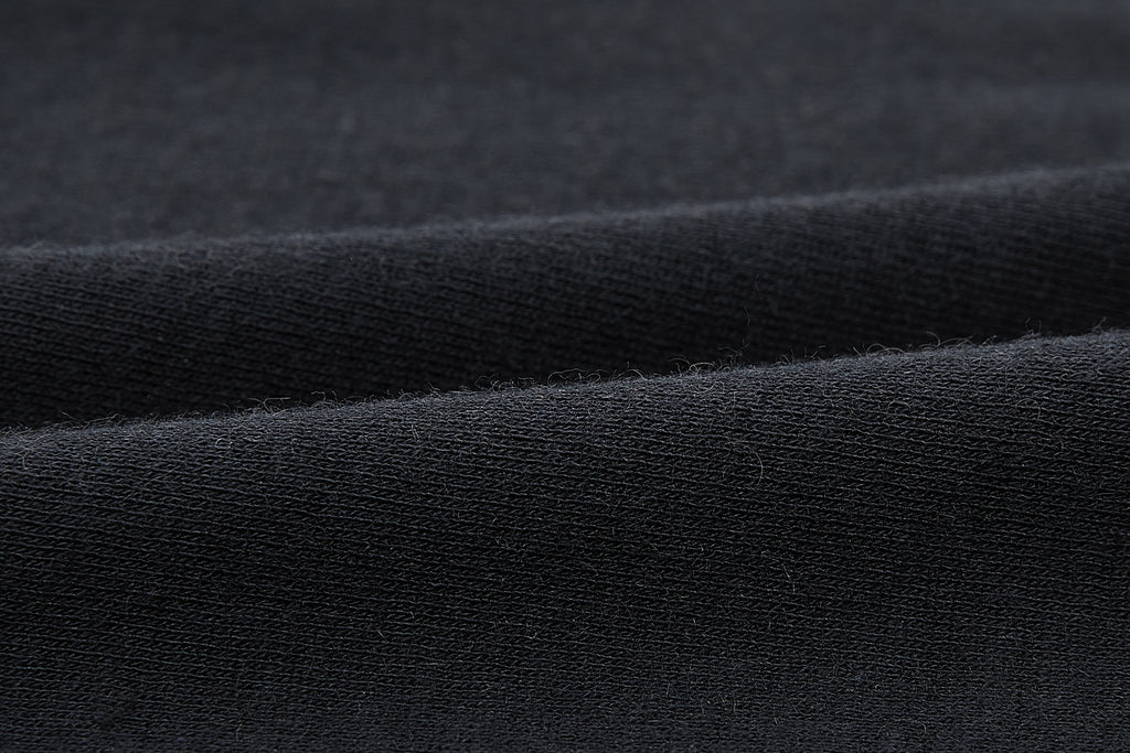swatch of black Cashmere Thermal Underwear Top