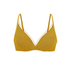 A yellow bra