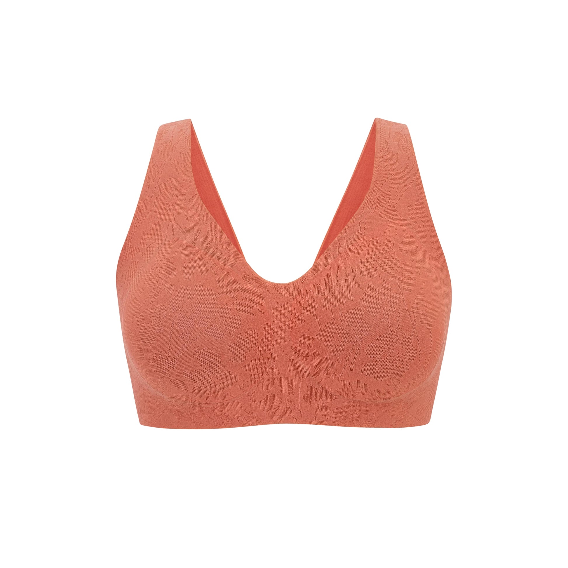 Barely There Feels, Everyday Comfort, Red Mesh Bra