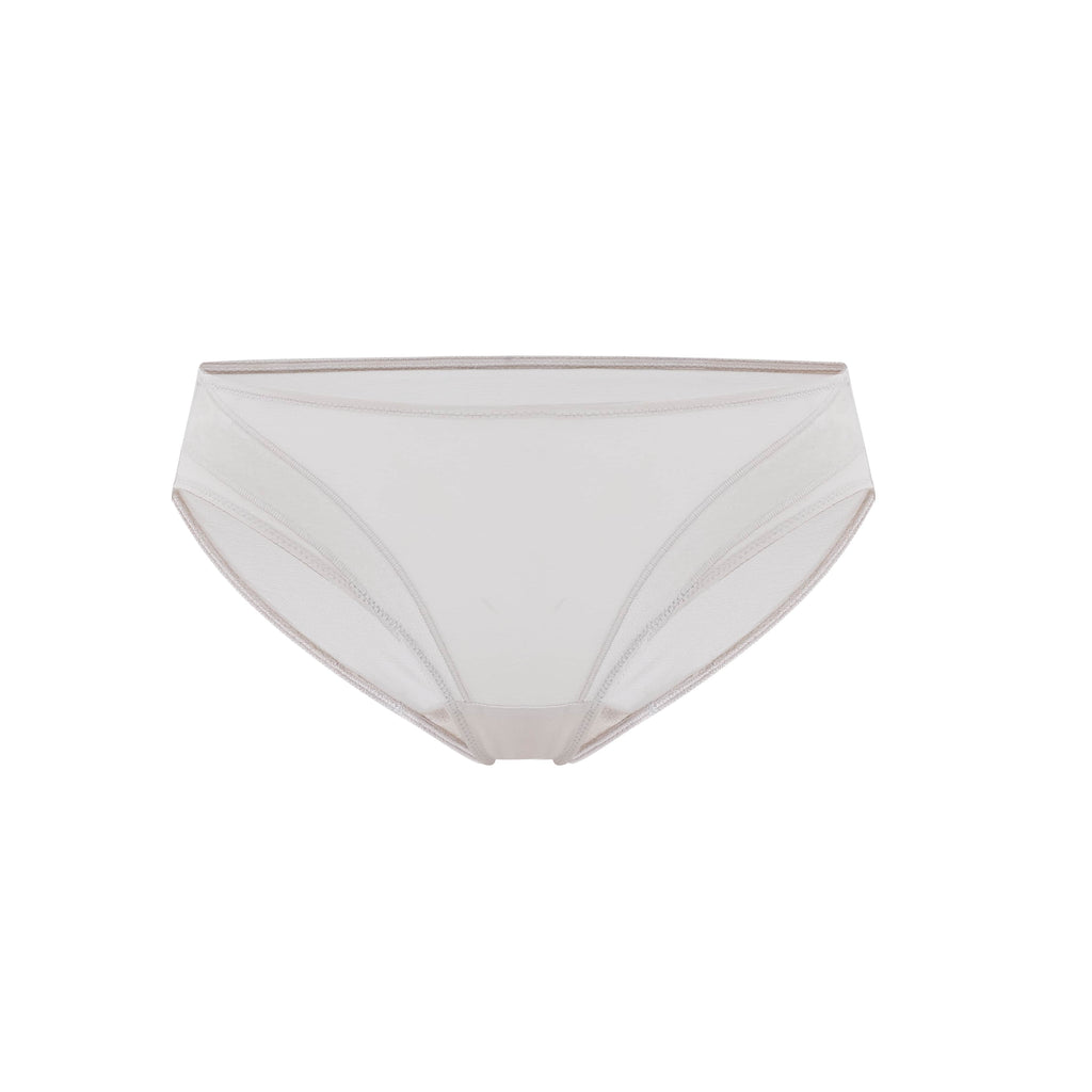 flat lay of white brief