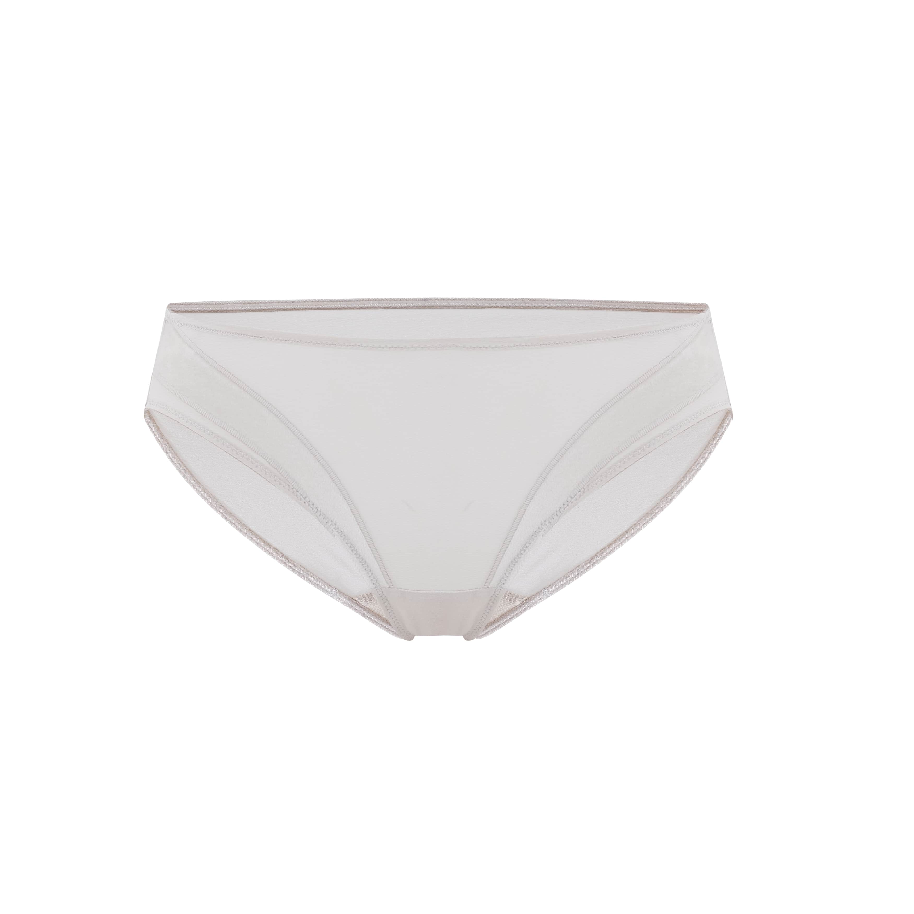 flat lay of white brief