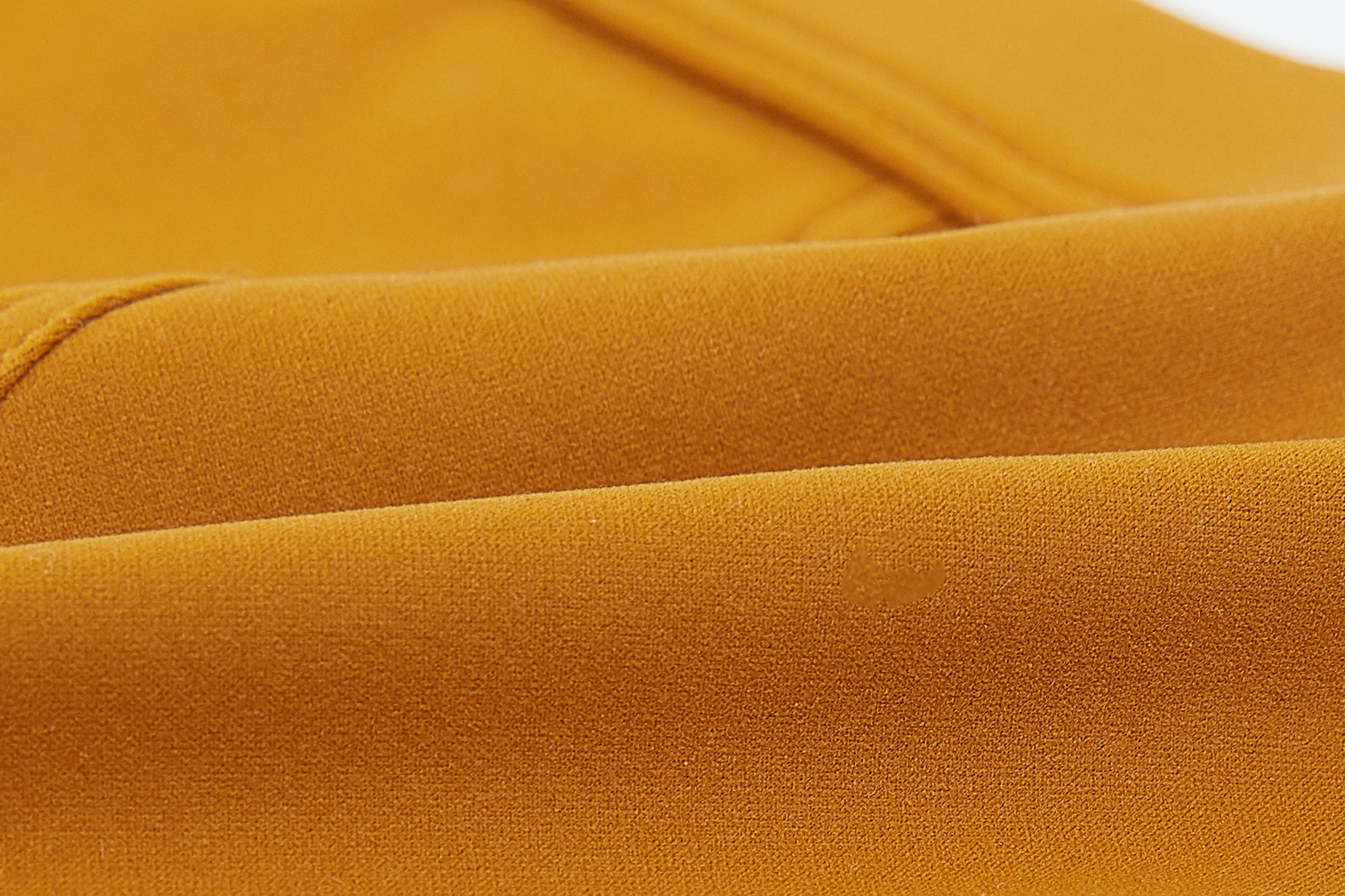 Closeup of golden brown fabric