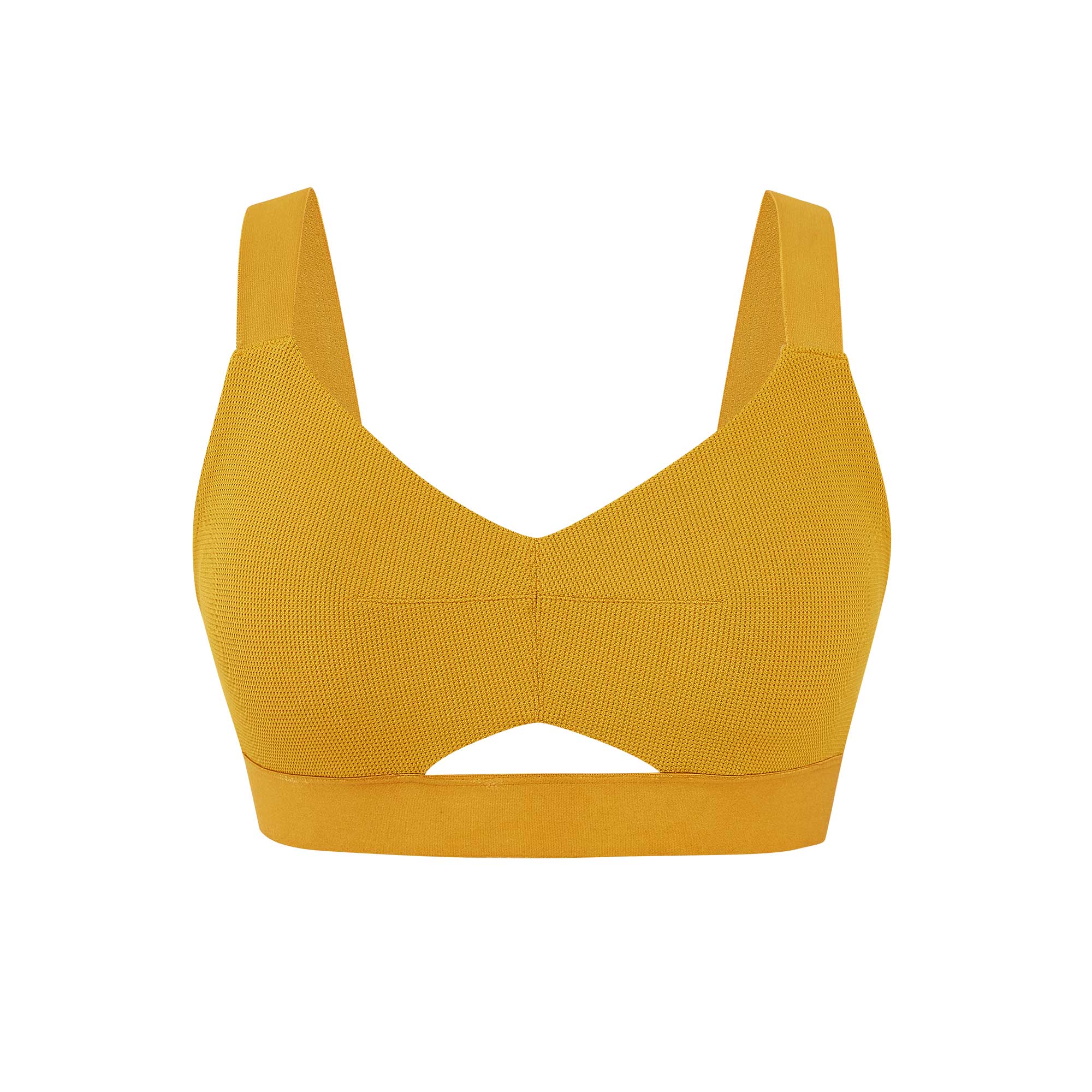 yellow bikini top