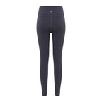 Flat lay of back of black leggings