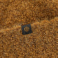 brown beanie logo details