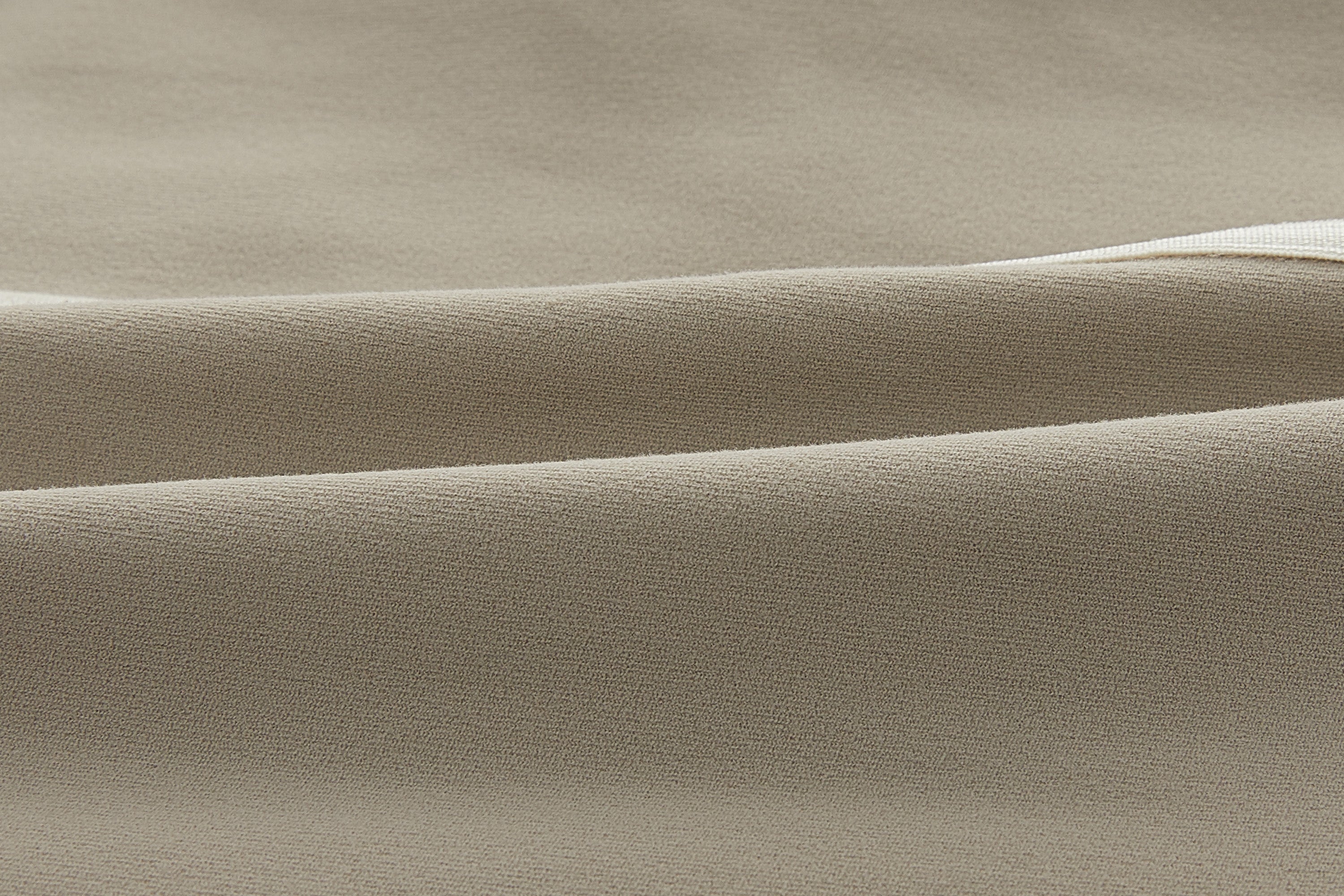 fabric details of flare leggings