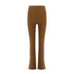 an olive green flare leggings