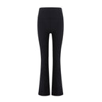 a navy flare leggings
