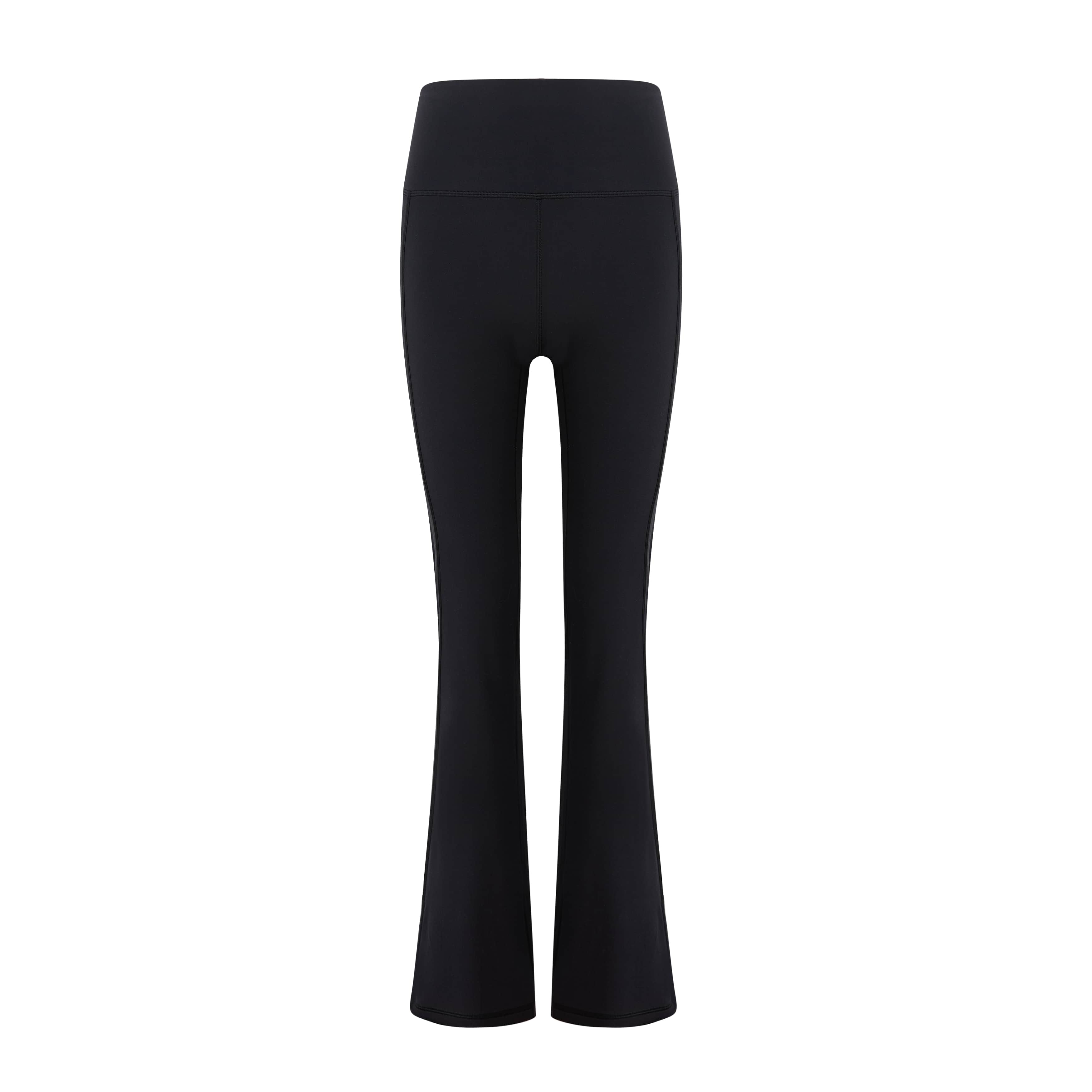 a navy flare leggings