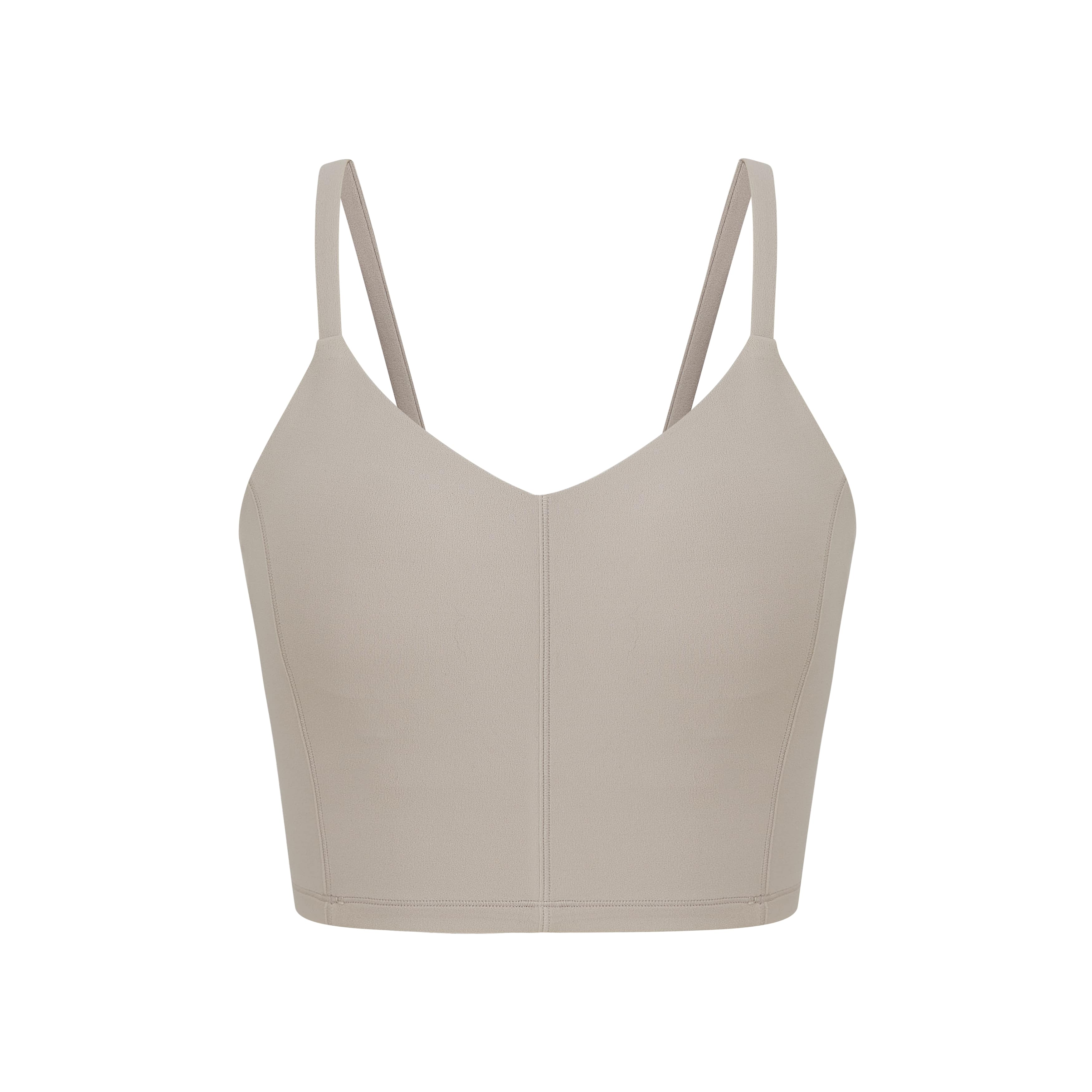 grey sports bra