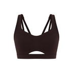 brown sports bra
