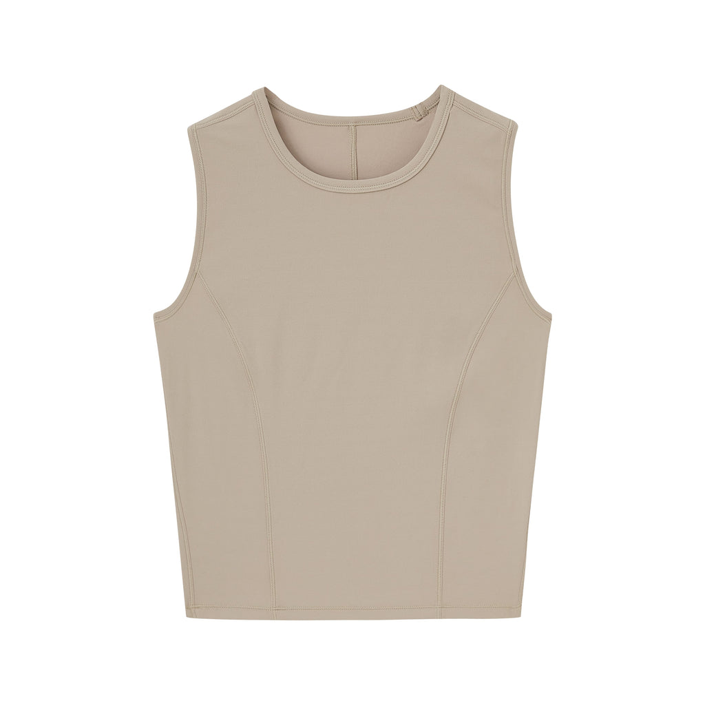 a grey tank