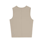 a grey tank from back
