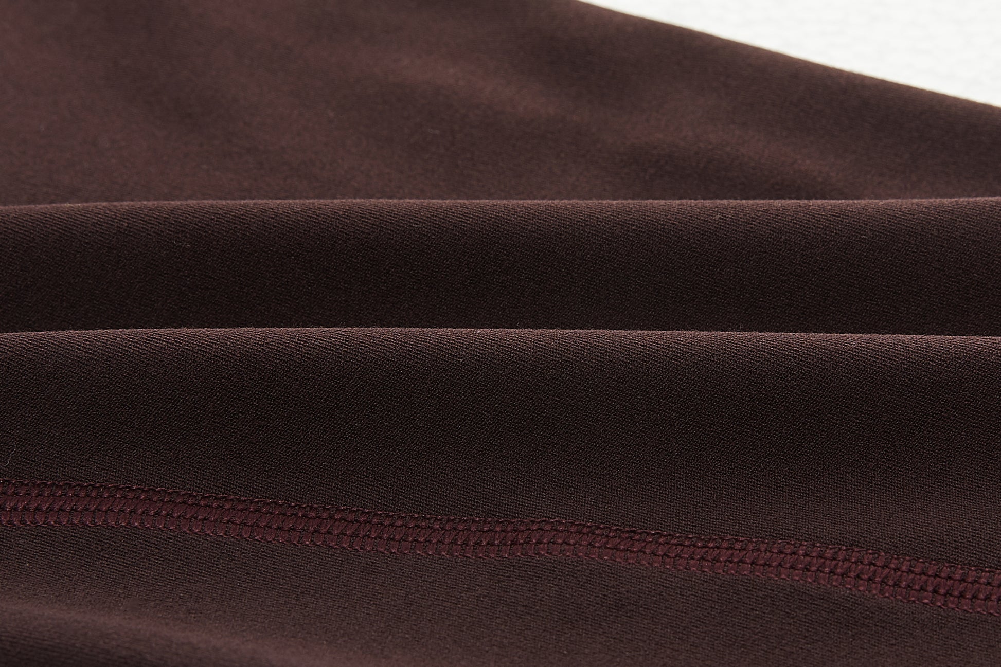 close up of the brown legging fabric