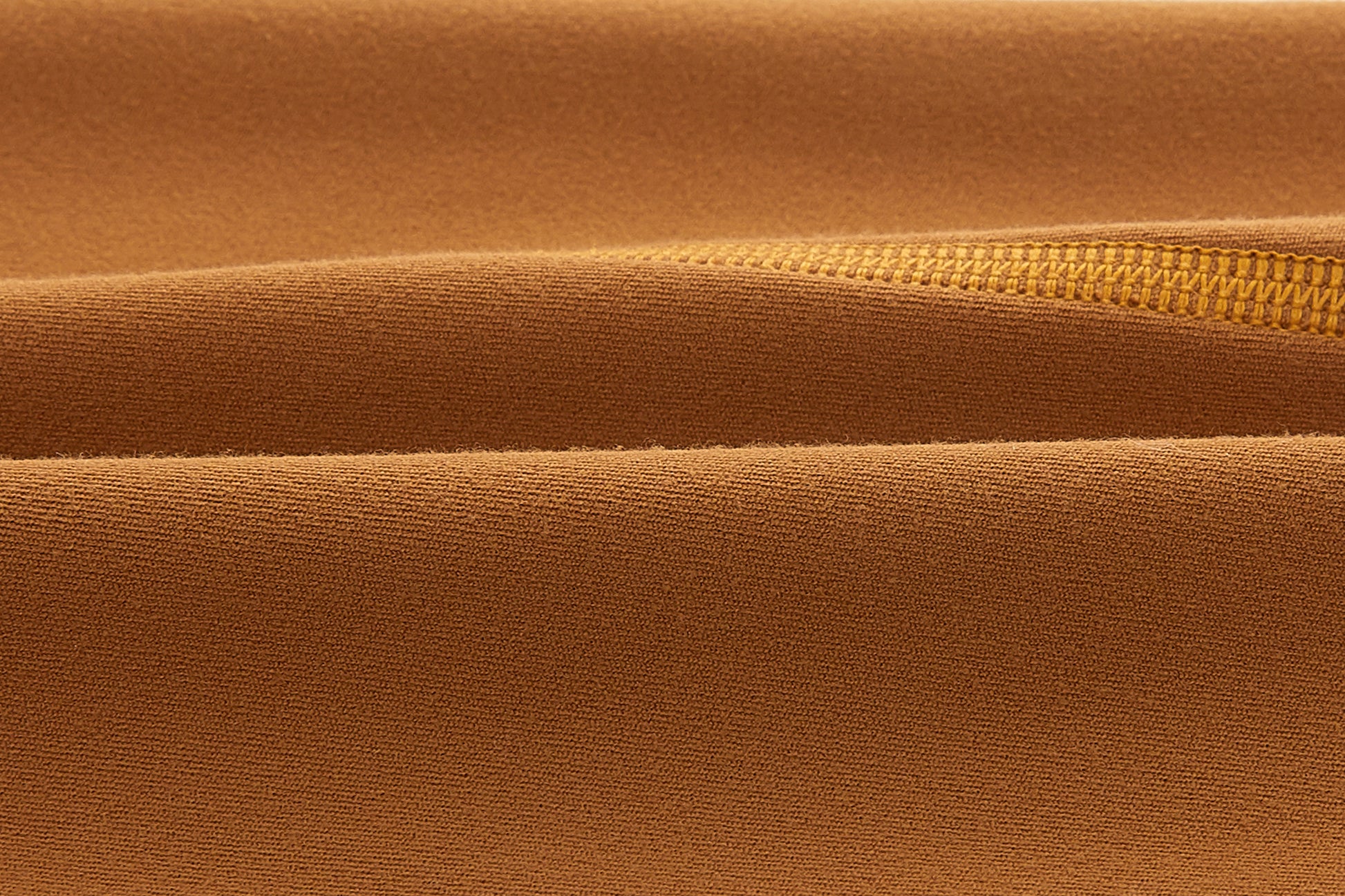 close up of mustard fabric