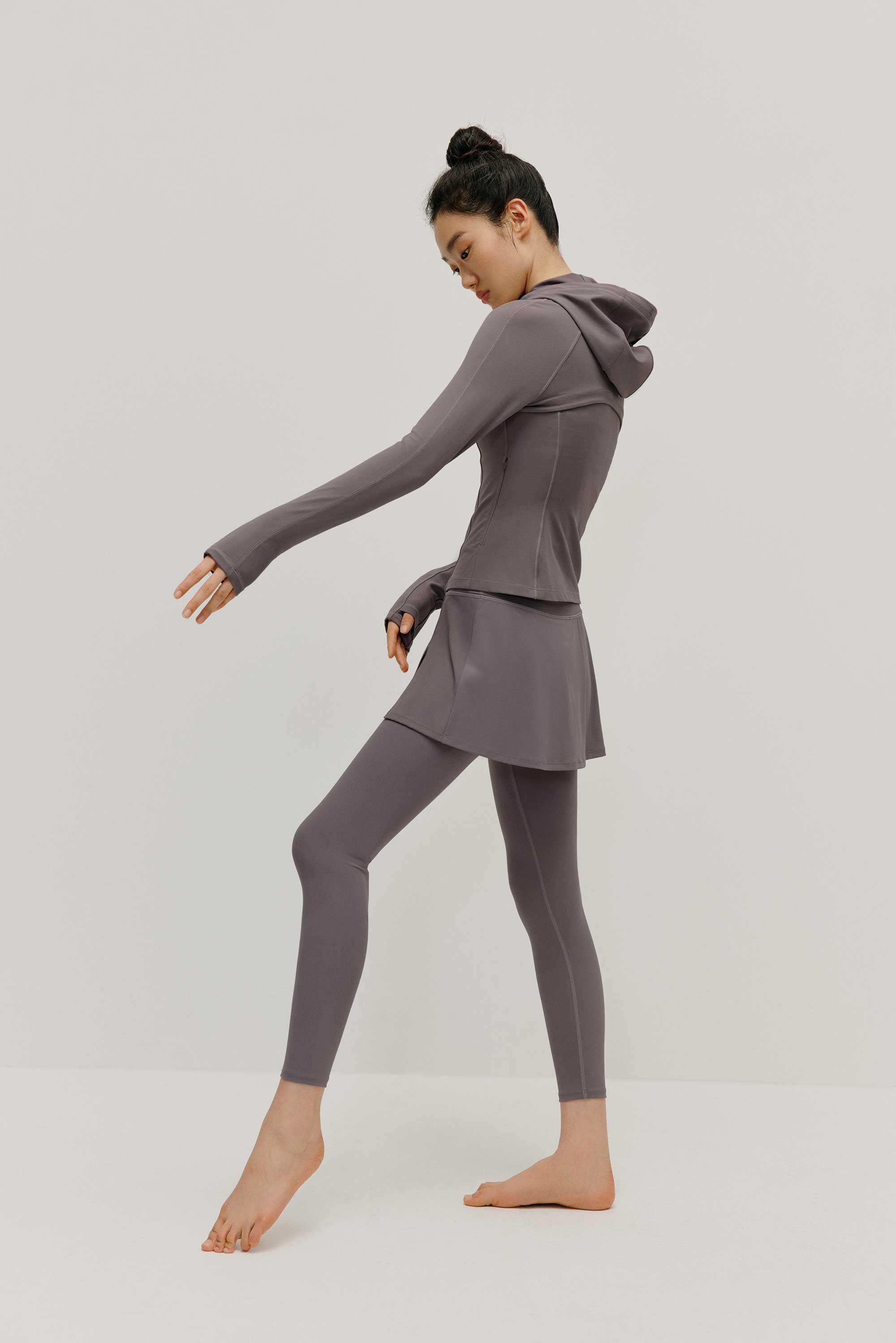 side view of hoodie