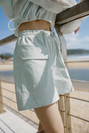 Breeze High Waist Drawstring Shorts – NEIWAI