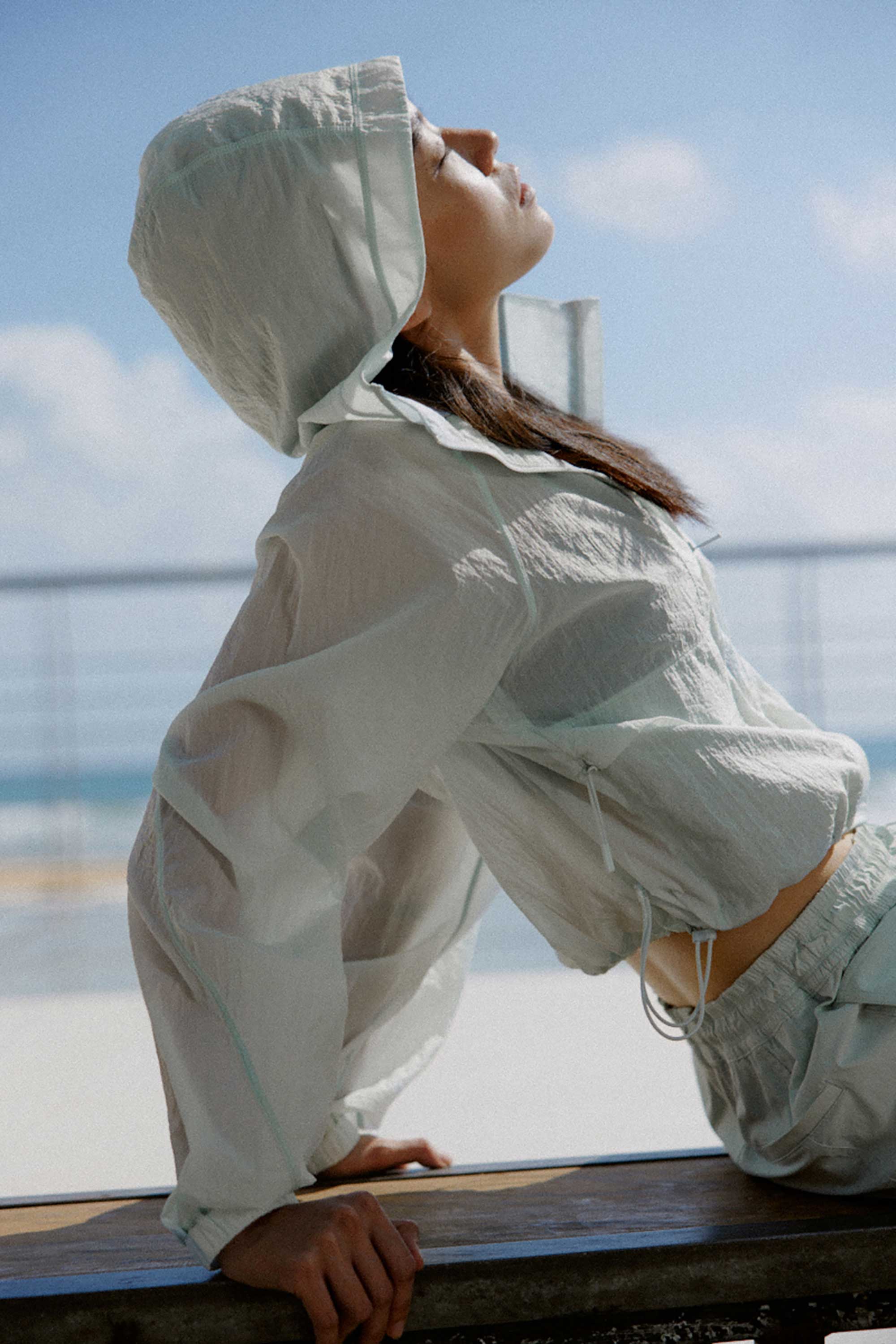 blue jacket