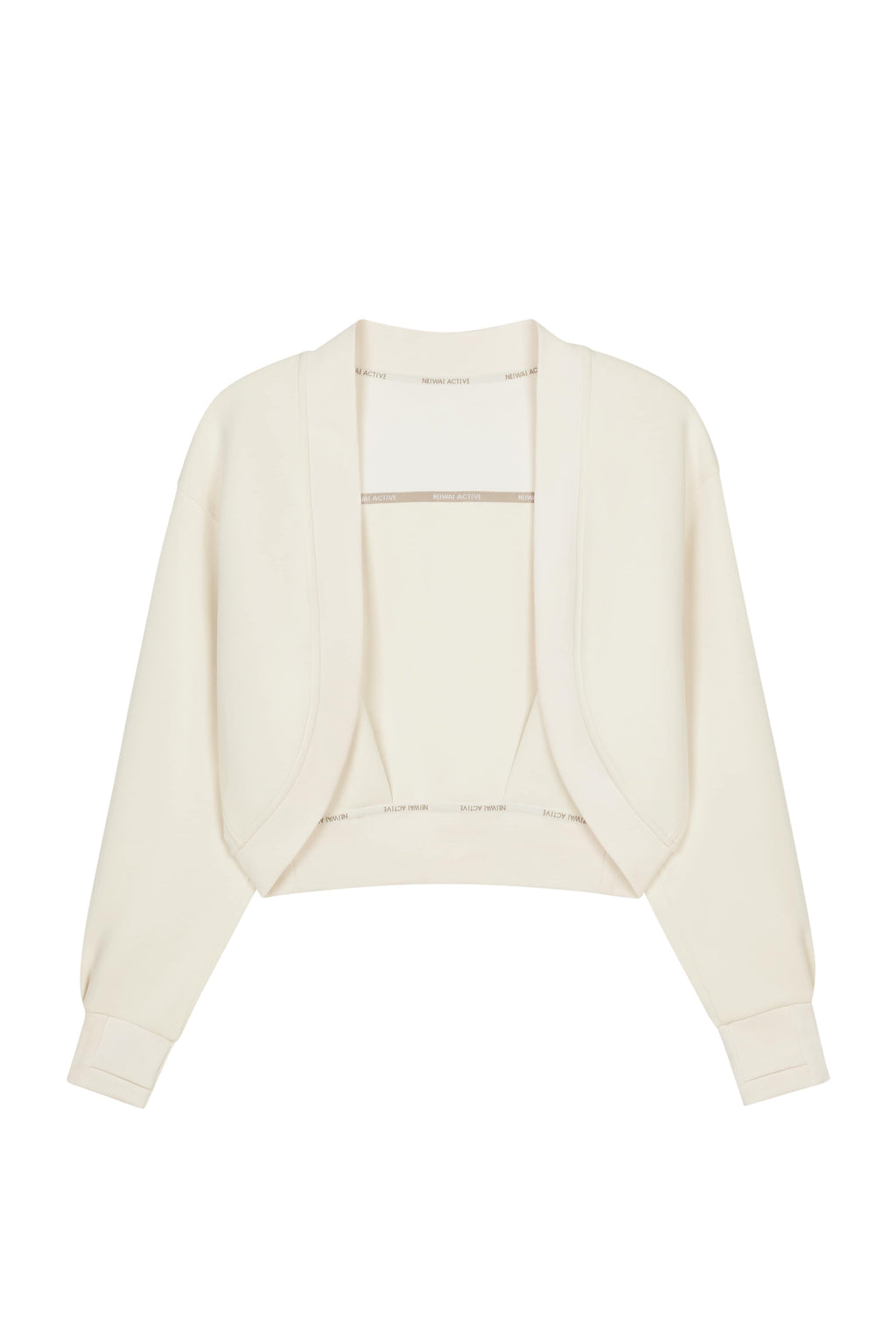white cardigan