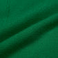 fabric detail of green cardigan