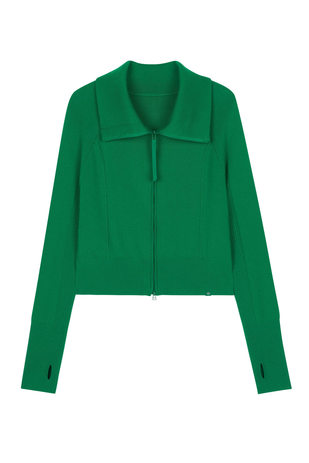 green cardigan 