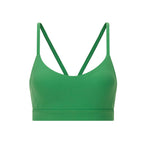 green sports bra