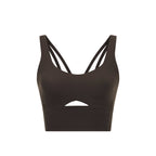 black sports bra