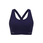 blue sports bra