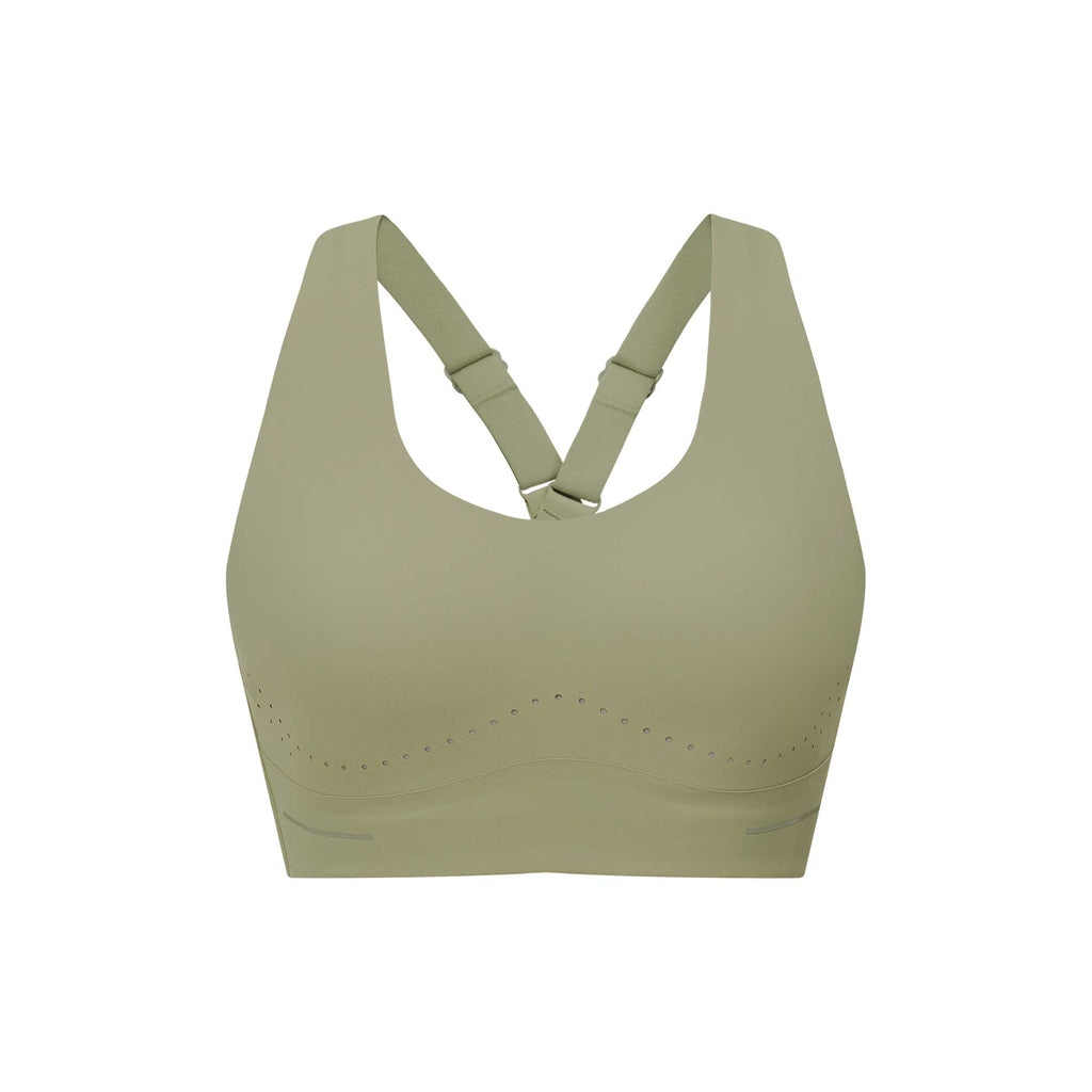 green sports bra