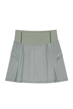 grey tennis skort
