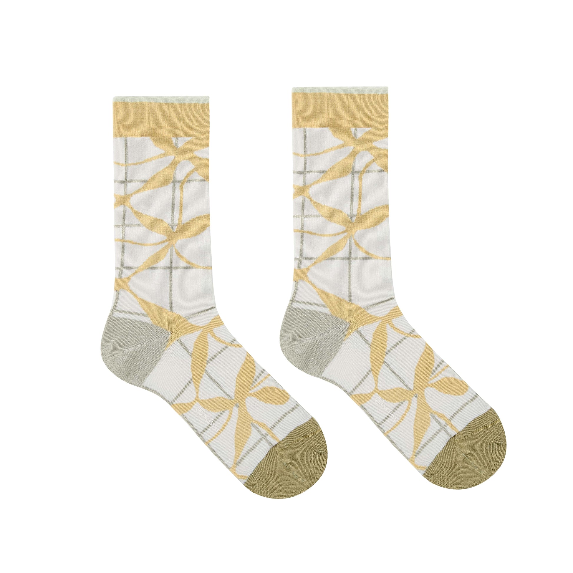 Abstract Pattern Cotton Socks – NEIWAI